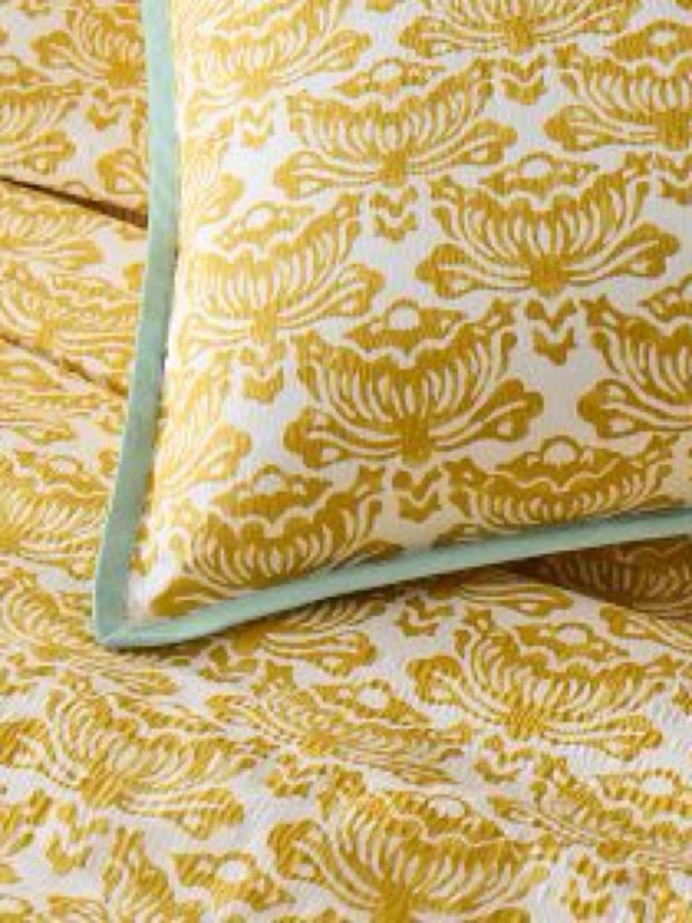 West Elm x RHODE Lotus Set of 2 Standard Pillow Shams Cotton